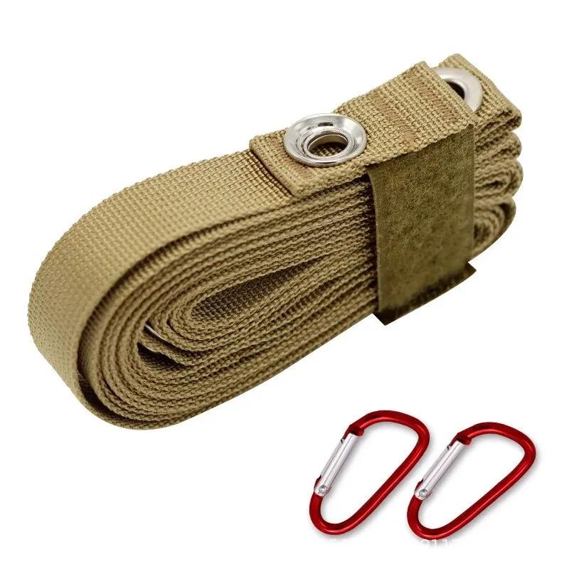 Outdoor Drawstring Canopy Extensão com Camping Equipment, Corda Pendurada Varal, Artefato Ajustável Multifuncional - Image 1