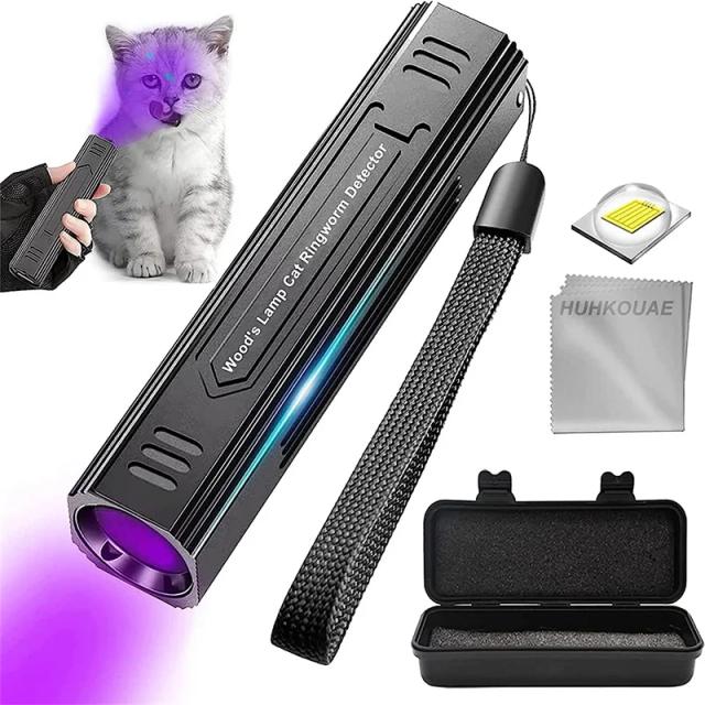 Lanterna Portátil UV para Detecção de Urina e Cuidados com a Pele de Cães e Gatos