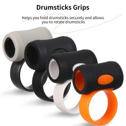 Baquetas antiderrapantes com clipe de controle para o baterista, 2 peças, acessórios auxiliares - Image 1