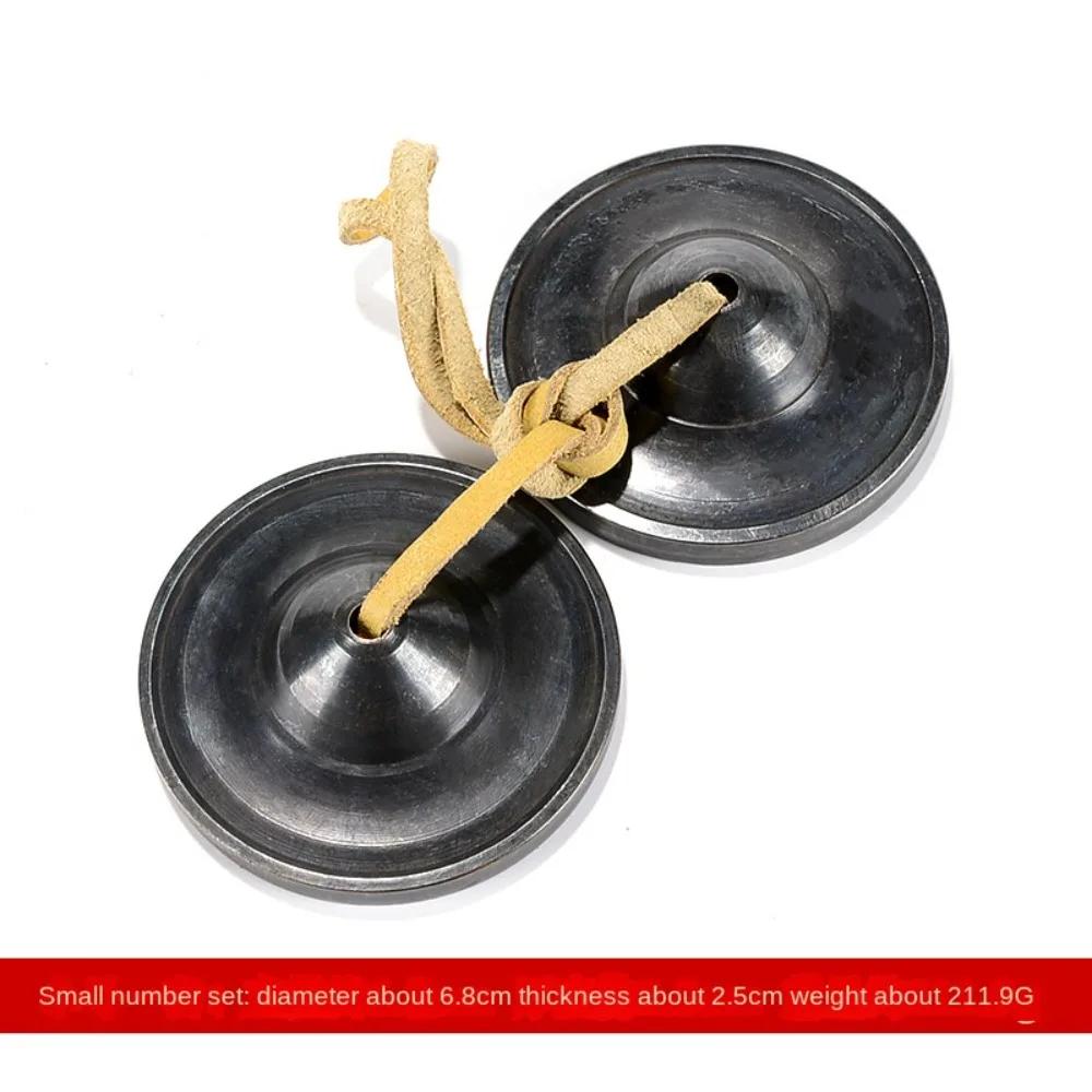 Nepal Handmade Latão Tinkle Bell para Yoga Meditação, Sinos tibetanos budistas, som cura mão sinos, instrumento Orff, presente para criança - Image 1