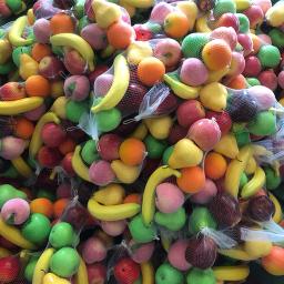 Frutas artificiais e legumes Decorações para Casa, Casamento e Festa de Aniversário Fontes, Foto Decorações, 12PCs por Conjunto - Image 5