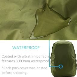 Capa de chuva para Mochila 35L 45L 60L-Prevenção de Poeira À Prova D' Água Ao Ar Livre Saco de Acampamento Caminhadas Raincover дождевик рюкзак sachen - Image 3