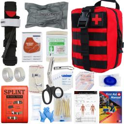 Kit de Primeiros Socorros, Molle para Configurar Kit de Sobrevivência, Kit de Emergência ao ar livre, IFAK EMT, Conjunto completo, Suprimentos - Image 1