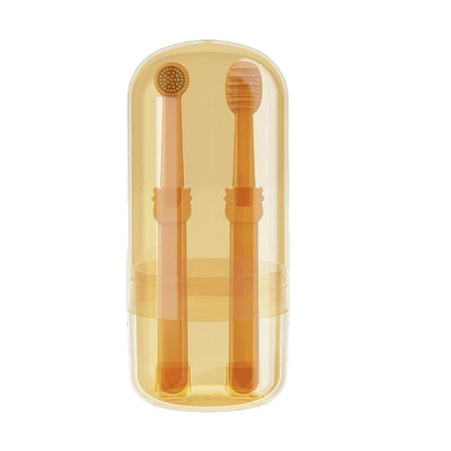 Escova de Dentes de Silicone Macia para Cães e Gatos - Kit de Cuidados Orais e Limpeza Dental para Filhotes