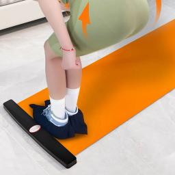 140/180/200cm esteira de deslizamento yoga esportes fitness glide placa patinação formação glide esteira para hóquei no gelo roller patinação perna exercício - Image 4