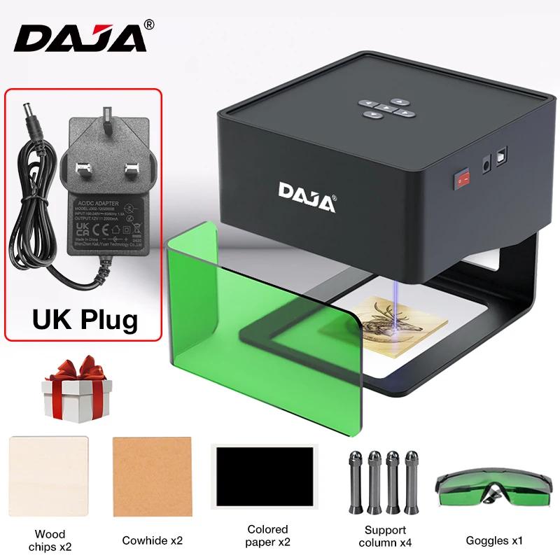 Daja-dj6 gravador a laser para casa, marcador de logotipo para marcenaria, sem fio, bt, controle por aplicativo móvel - Image 1
