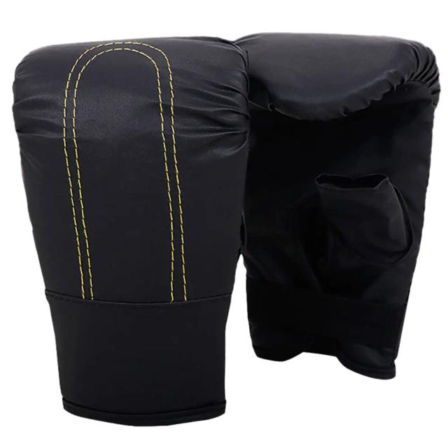 Luvas de Boxe Profissionais em Couro PU para Treinamento: Durabilidade e Conforto para Homens e Mulheres