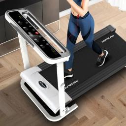 Esteira magnética dobrável com display LED, Esteira inteligente com arnês de segurança, Home Gym - Image 1