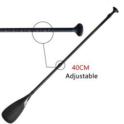 Ajustável Full Carbon Fiber SUP Paddle para surf, prancha inflável, Stand Up Paddle com bolsa grátis, 3 peças - Image 4