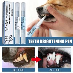 Caneta De Limpeza De Dentes Para Animais De Estimação De Odor Tártaro, Refresca A Respiração, Clareamento Dental, Pedras Dos Dentes, Raspador, Removedor Dental De Cão, 3ml - Image 4