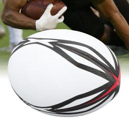 Número 9 Bola De Prática Inflável, Alta Elasticidade, PVC, Rugby Ball para Match e Treinamento Diário - Image 1