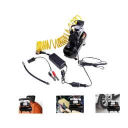 Compressor de ar portátil para o insuflador do pneu do carro, bomba de pressão do cilindro duplo, conjuntos de ferramentas balão, basquetebol, 3L, 4L, 12V, 220V - Image 1