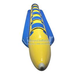 Barco De Banana Amarelo Inflável, Jogos De Parque Aquático, Peixe Voador, Tubo Rebocável, Venda Quente - Image 5