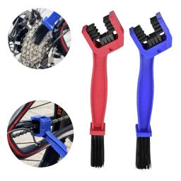 Escova de limpeza plástica para moto e bicicleta cadeia, manutenção e manutenção ferramentas, acessórios ao ar livre - Image 1