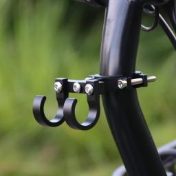 Ganchos elétricos portáteis do "trotinette", prateleira simples da bicicleta, gancho do armazenamento do tubo, ganchos da fivela, Ebikes, cremalheira dobro do capacete do metal - Image 6