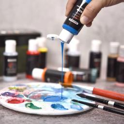 Conjunto de Tinta Acrílica para Reparação de Couro, Tintura de Óleo para Casacos e Couro, Suprimentos para Pasta de Acabamento - Image 2