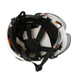 CE Construção Capacete De Segurança Com Viseira Construído Em Óculos De Proteção Para O Chapéu Do Engenheiro ABS ANSI Industrial Work Cap Men Head Protection - Image 6