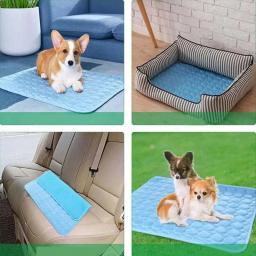 Tapete auto refrigerado lavável para pet, cobertor de verão para cães, gato, sofá, cama respirável - Image 6