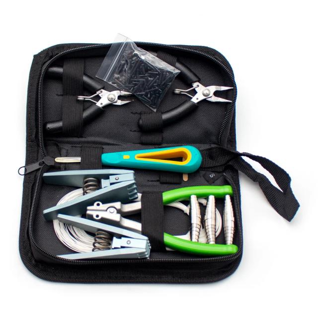 Kit Completo de Ferramentas DIY para Amarrar Raquetes de Tênis, Squash e Badminton