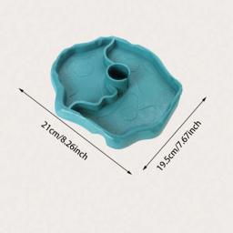 Alimentador de répteis para répteis e anfíbios, prato de comida tartaruga, tigela pequena para animais, suprimentos removíveis e fáceis de limpar, 1pc - Image 4