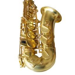 DIY popular saxofone com caso, Alto E Sax, instrumento musical, todos os acessórios, produtos semi-acabados, alta qualidade - Image 3