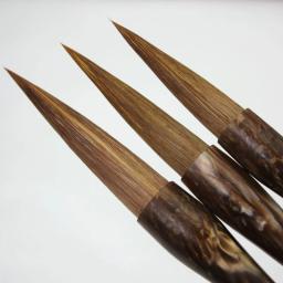 Castanho Weasel Lã Cabelo Caligrafia Brush Pen Set, Arte Chinesa e Japonesa, Material Escolar e de Escritório, 1Pc - Image 1