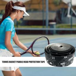 Tênis Racket Head Protection Tape, Waterproof Racquet Guard, Badminton Protector Sticker, Acessórios, 5m - Image 2