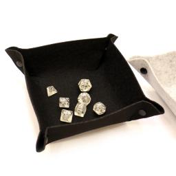 Caixa de armazenamento multifuncional de feltro, caixa de dados, ferramenta TRPG, almofada de jogo de tabuleiro - Image 2