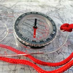 Bússola de Orientação para Leitura de Mapas, Baseplate, Caminhada, Caça, Navegação, Camping, Gadgets, Survival Gear, 1 Pc - Image 6
