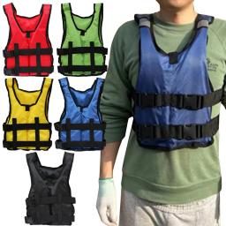 Jaqueta salva-vidas profissional para caiaque, ajustável água colete, resgate de emergência, canoagem, surf, deriva, resgate - Image 1