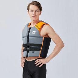 Casaco salva-vidas adulto Neoprene de alta qualidade, Colete flutuante portátil, Esportes aquáticos, Deriva, Natação à vela e Surf - Image 2