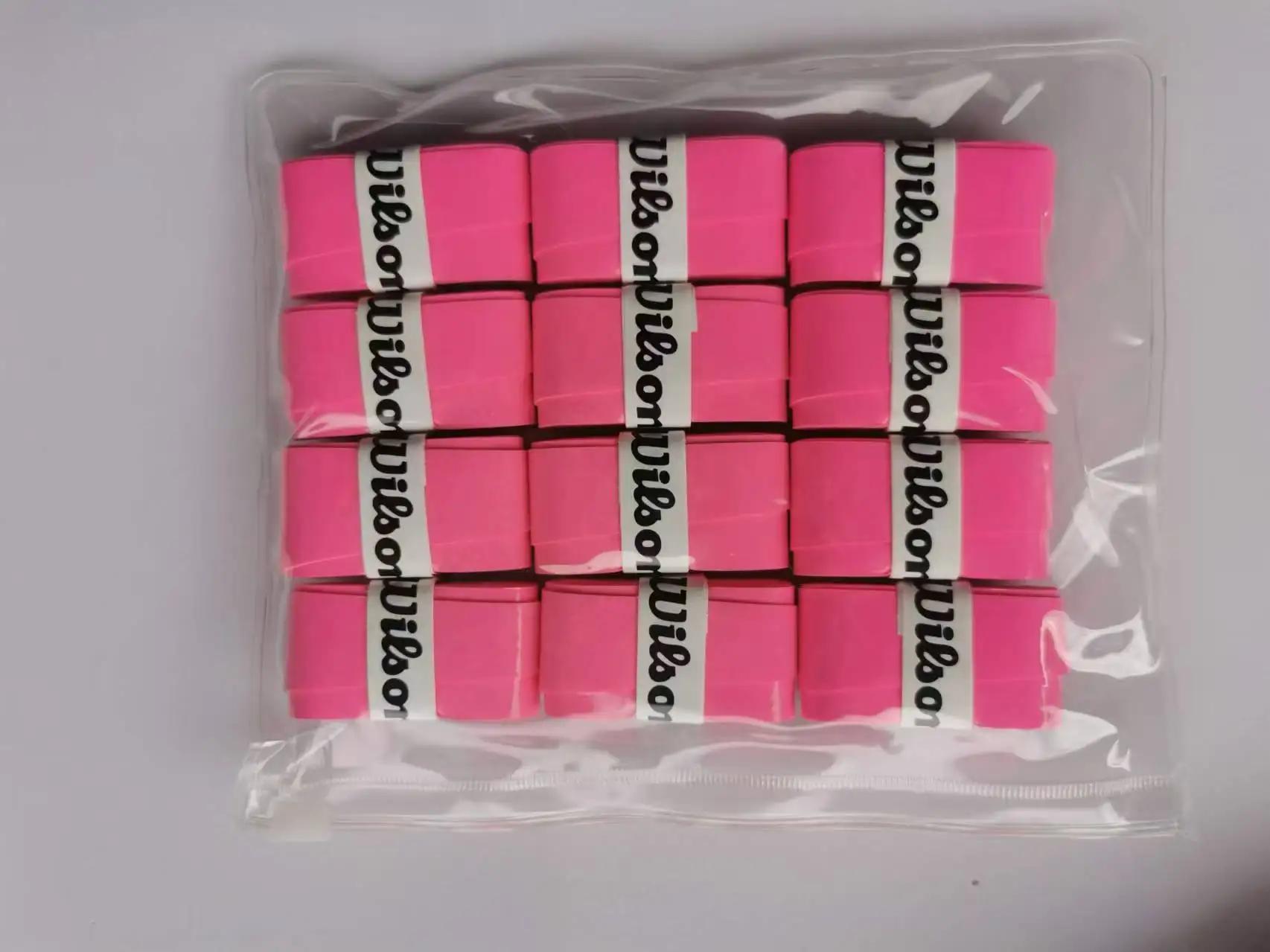 Wilson Hand Glue Raquete de tênis antiderrapante Overgrip, aperto de absorção, Sweatband, PU Handle, cola de mão antiderrapante, 12pcs - Image 1
