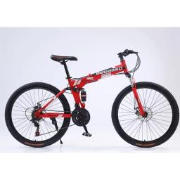 ZHIO Dobrável Mountain BIKE Adulto Velocidade Variável Mountain Bike Soft Tail Estudante Bicicleta Trilha Ao Ar Livre - Image 4