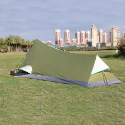 Alltel-portátil ultra leve barraca de acampamento ao ar livre, 1 pessoa, uv impermeável, mochila, caminhadas, ciclismo, praia, pesca, barraca - Image 2