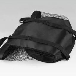 Portátil basquete malha saco, futebol ao ar livre, armazenamento de futebol, voleibol mochila, bola fitness saco de treino, tampa, 2 cores, novo - Image 4