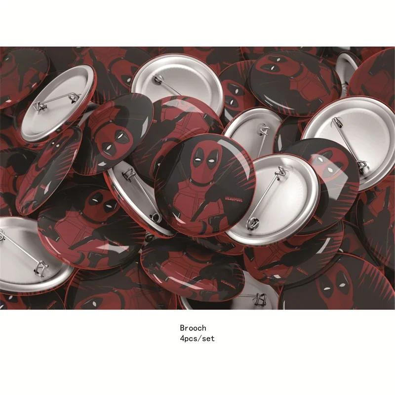 DEADPOOL-Conjunto De Louça Descartável, Decorações De Aniversário, Placas De Papel, Banner, Toalha De Mesa, Balão, Menino, Menina, Crianças, Suprimentos De Festa Para Adultos - Image 1