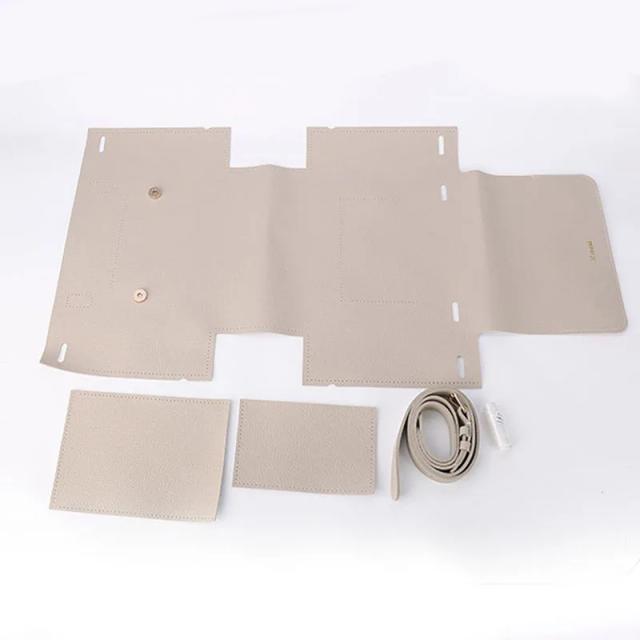 Conjunto Completo de Acessórios em Couro DIY para Artesanato - Materiais Semi-Acabados para Entusiastas