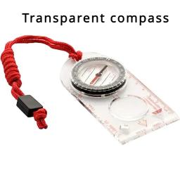 Bússola de Orientação para Leitura de Mapas, Baseplate, Caminhada, Caça, Navegação, Camping, Gadgets, Survival Gear, 1 Pc - Image 1