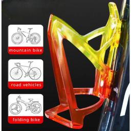 Suporte de garrafa de bicicleta ciclismo estrada mtb gaiolas de garrafa de água colorido leve rack de copo de água ao ar livre acessórios de mountain bike - Image 6