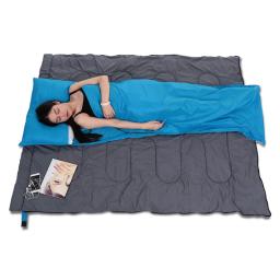 Forro do saco de dormir com fronha, equipamento de acampamento, poliéster saudável, pongee, viagens ao ar livre, caminhadas - Image 6