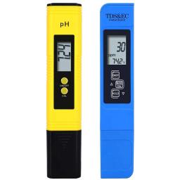 TDS Medidor Digital Tester Água 0-14 Alta Precisão Digital Medidor de PH Tester 0-9990ppm TDS & CE LCD de Água PPM Pureza Filtro De Aquário - Image 1