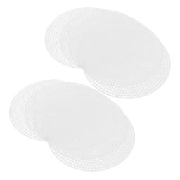Round Blank Canvas Mesh Mesh Pads, Ponto Cruz, Grid Board Sewing, Plastic Craft Screen Círculo, 20 Pcs - Image 3