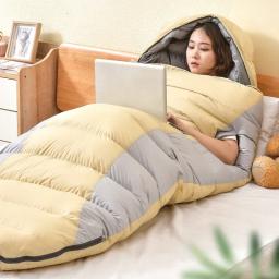 Saco de dormir para adultos, extra grande, ultra leve, portátil, ao ar livre, camping, casais,-30 ℃, inverno - Image 2