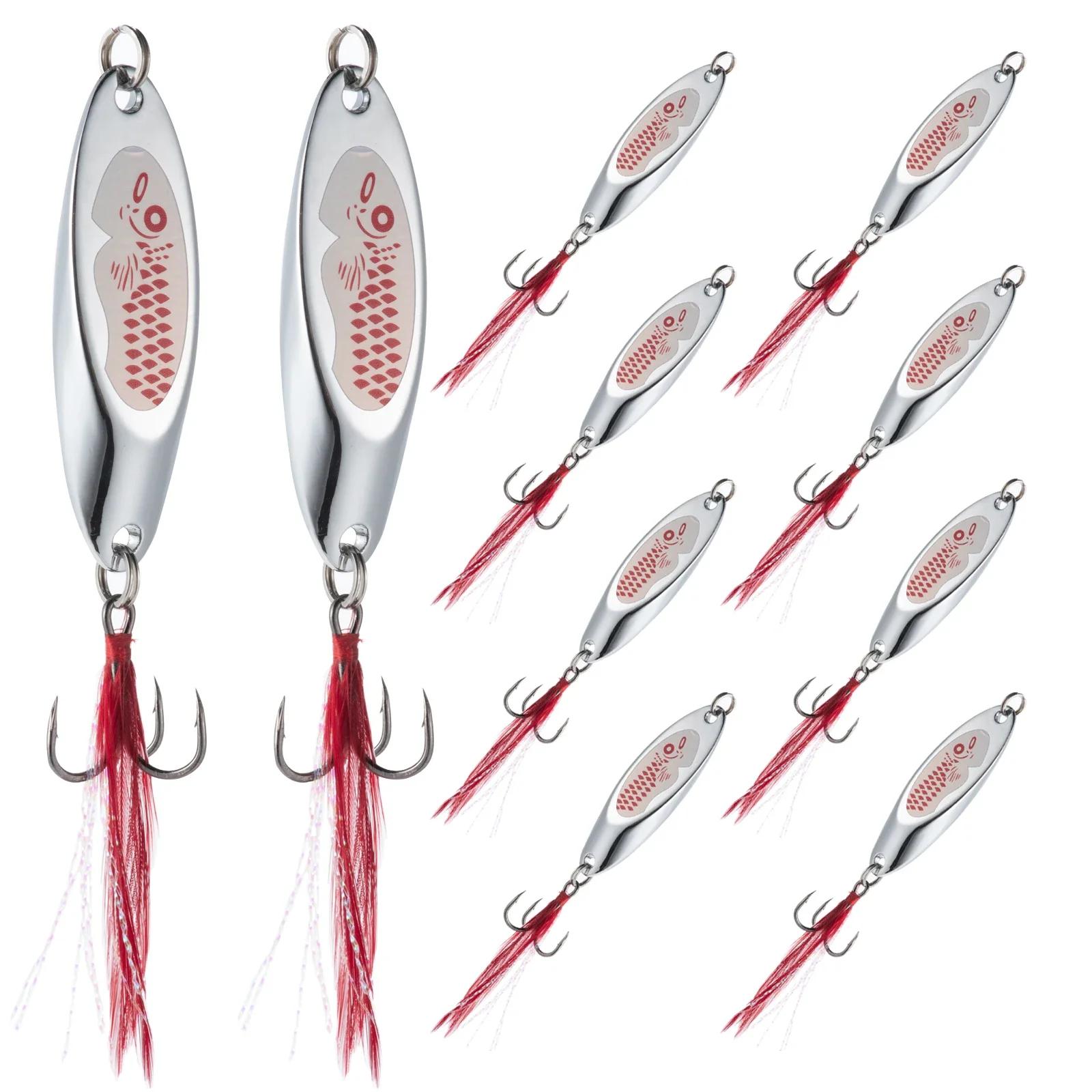 Goture-isca de pesca de longa distância, truta, robalo, tipo de peixe, lúcio, salmão, água salgada e água doce - Image 1