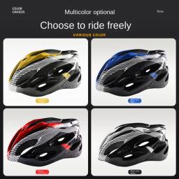 Capacete de bicicleta MTB ajustável para homens e mulheres, chapéu de segurança, almofada macia, ciclismo esportivo, bicicleta de montanha, boné acessórios - Image 5