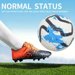 Bolas de futebol Material PU profissional, treinamento de grama ao ar livre, Match League Football Pu, alta qualidade, novo, tamanho 5 - Image 3