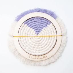 Kit De Molde De Corte De Macramé Portátil, Cortador De Macramé De Madeira, Ferramenta De Fazer Corda, Artesanato DIY, 3 Pcs - Image 6