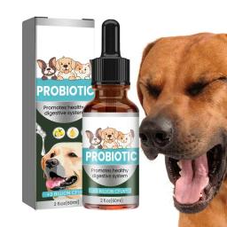 Pet Probióticos Gotas para Cães e Gatos, 60ml, Não Gorduroso, Suave, Digestão, Enzima, Profissional, Saúde, Suporte, Aditivo - Image 1