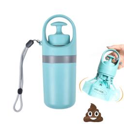 Scooper de cocô portátil com distribuidor de saco, peso leve, garra para cães, Pet Cleaner Tool - Image 2