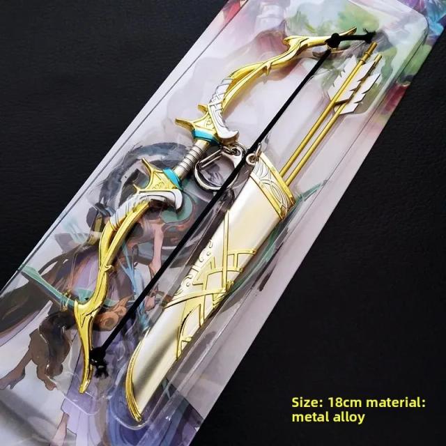 Liga Arco e Flecha Brinquedo Modelo 18cm Cosplay Acessório